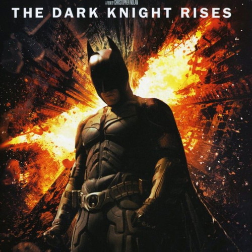 The Dark Knight Rises Blu-Ray like new, adventure action fantasy