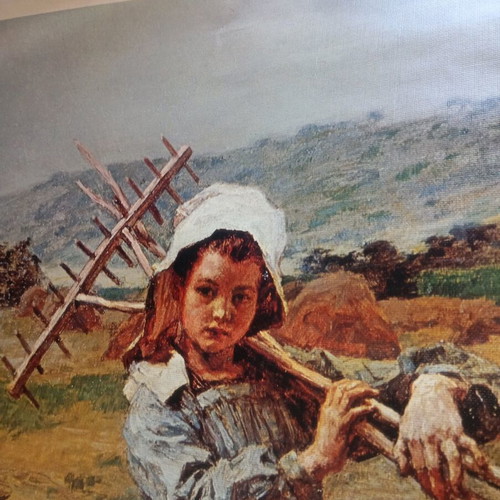 Vintage collectible poster Grande Maestri series used