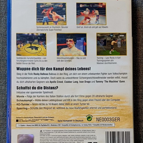 Rocky PlayStation 2 game used