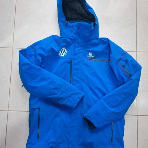 Salomon jacket XXL new, blue, waterproof