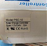 ηλιακος ρυθμιστης/ελεγκτης/φορτιστης μπαταριας,12 VDC 10 Ampere