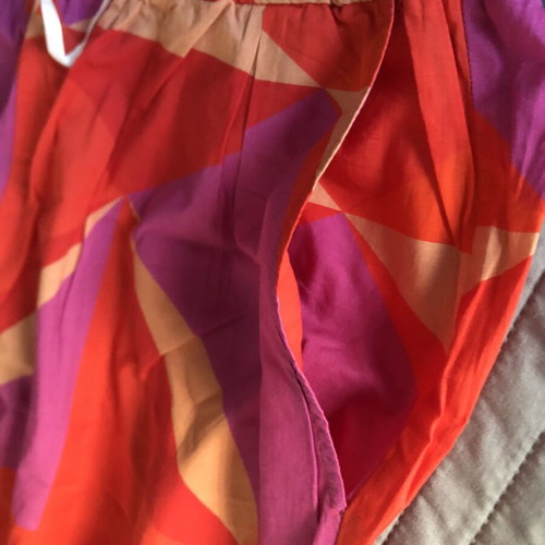 Canar women's summer printed pants like new, colorful