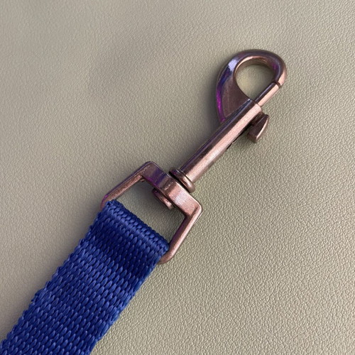 Blue dog leash 120 cm like new