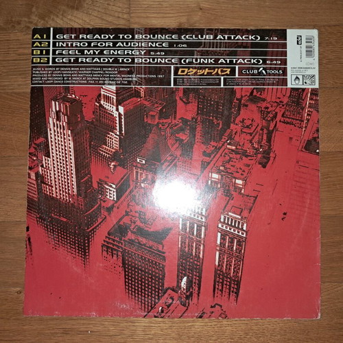 Brooklyn Bounce Get Ready To Bounce 12" maxi single used, electronic