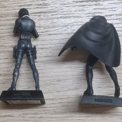Φιγούρες Domino και Black Panther Marvel Eaglemoss ανακατασκευασμένες