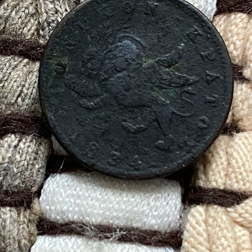 Ionian State 1834 Collectible Coin used, bronze