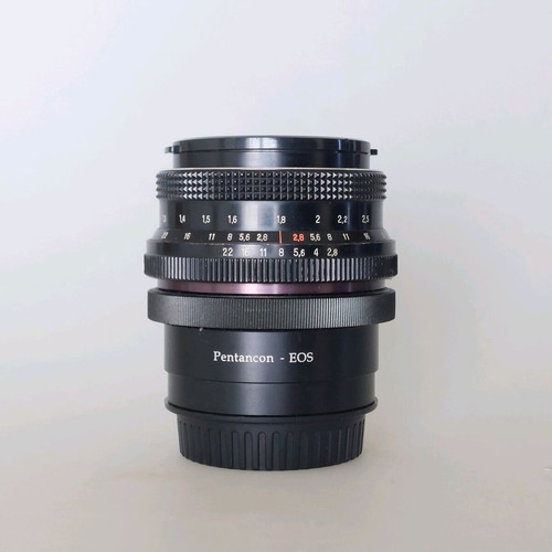 Carl Zeiss Jena Biometar 80mm f/2.8 MC used with Canon EF adapter
