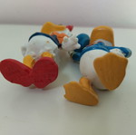 Donald & Daisy Disney miniature figures, vintage 1986, 6 cm