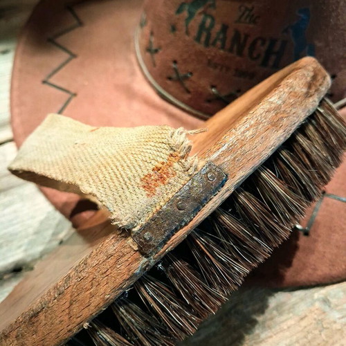 Collectible horse grooming brush 1930