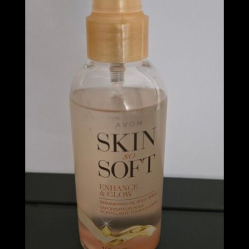 Avon Skin So Soft Enhance & Glow Shimmering Oil Body Spray 150ml