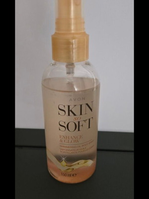 Avon Skin So Soft Enhance & Glow Shimmering Oil Body Spray 150ml