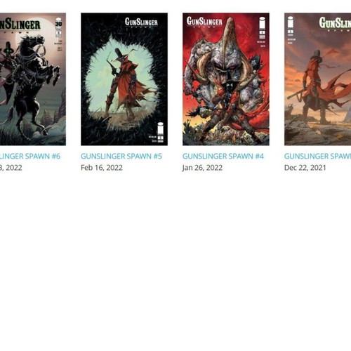 Gunslinger Spawn Complete Series #1–#50 New Unread Issues