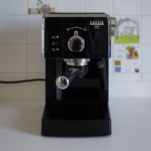 Gaggia Viva Style Black semi-professional coffee maker like new