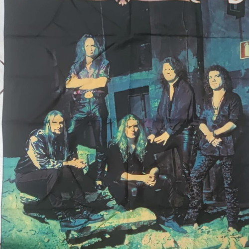 Stratovarius flag banner used, 105x75cm, Italy 1998