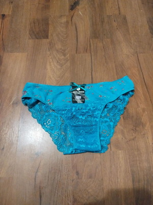 Γυναικείο σλιπ γαλάζιο Brazil Small καινούργιο, ελληνικής κατασκευής