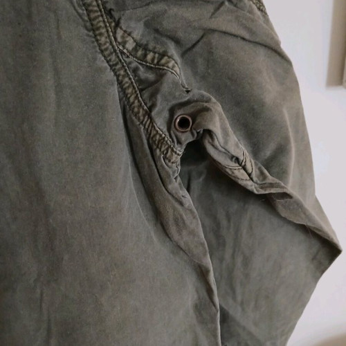 Kids jacket khaki gray like new, size 122-128 cm