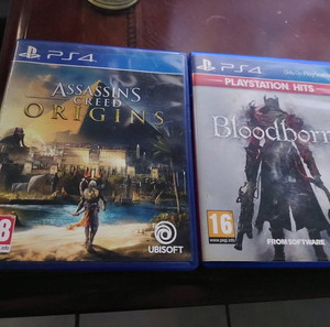 Πακέτο στα 20€, παιχνίδια PS4 Assassins Creed Origins & Bloodborne