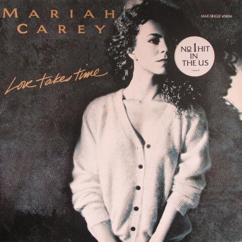 Mariah Carey Love Takes Time vinyl record used, R&B Soul