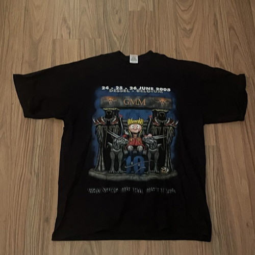 Graspop Metal Meeting 2005 men's vintage t-shirt like new, black, size M