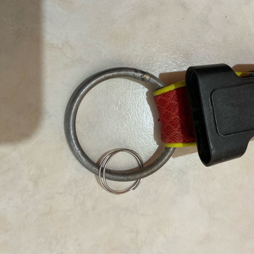 Outdoor Hunter Dog Collar like new, large size with tag ring