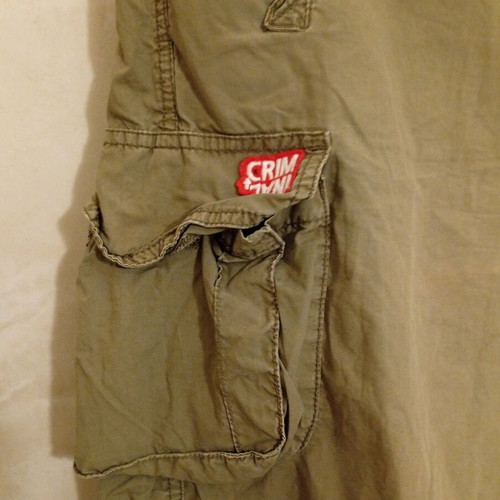 Criminal cargo shorts