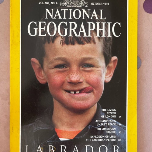 National Geographic October 1993 like new