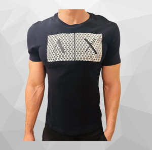 Armani Exchange T-shirt Νavy Βlue