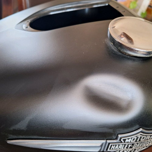 Harley Davidson FXDF Fat Bob 2009 model black matte like new with original insignia