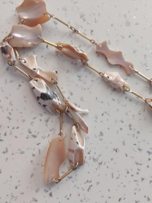 Necklace with shells like new, summer style