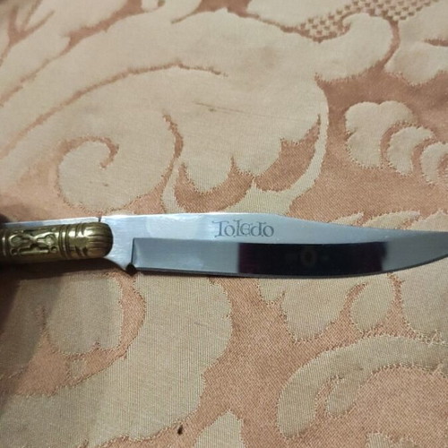 Navaja Muela Siglo XVIII folding Spanish decorative replica like new