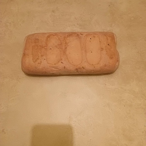 Firebrick used, artwork with naturally carved sea waves