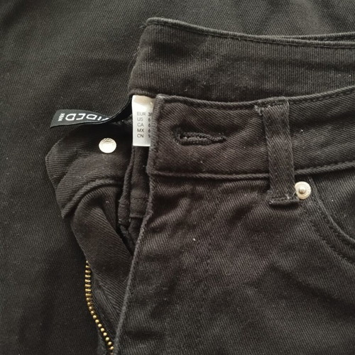 Flare black jeans pants H&M new, size 38
