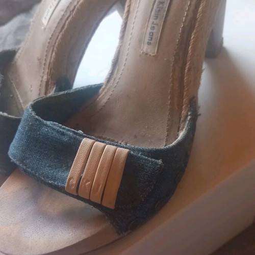 Calvin Klein women's shoes like new, blue, size 37