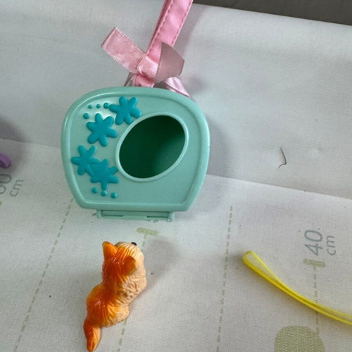 Hasbro Littlest Pet Shop dog with house used