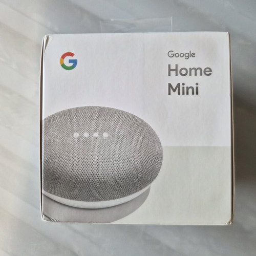 Google Home Mini smart speaker new, sealed, Chalk color