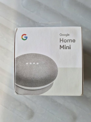 Google Home Mini smart speaker new, sealed, Chalk color