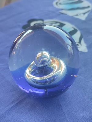 Crystal sphere new, looks like a drop of water