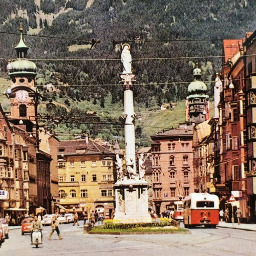 Cart postal card new, Innsbruck, 21×15 cm, 70 years old