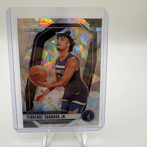 2024-25 Panini Prizm Terrence Shannon Jr. RC Silver Cracked Ice Prizm new