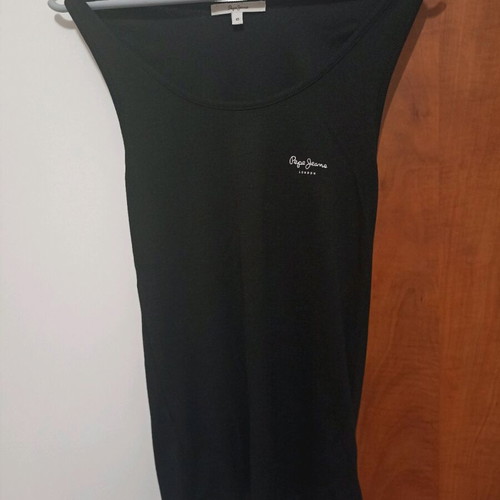 Black sleeveless Pepe Jeans top new, size XS
