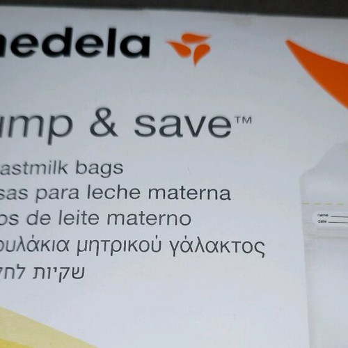 Breastmilk bags new, pack of 10