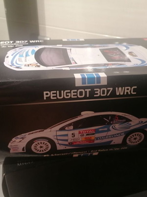 Peugeot 307 cc WRC Limited Edition 1/18 Scale New