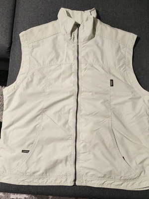 Giani Feroti Windproof Vest Beige XXL Like New