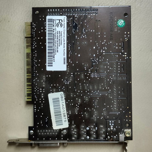 Creative Sound Blaster Live! 5.1 Model SB0060 sound card like new