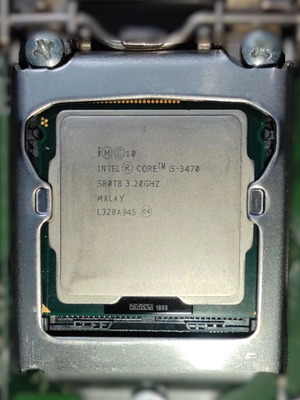Intel i5-3470 SR0T8 3.20GHz processor used