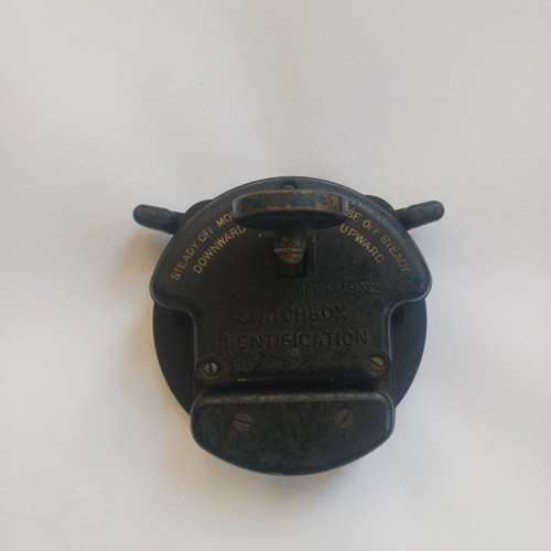 Morse recognition key used from English Spitfire fighter RAF