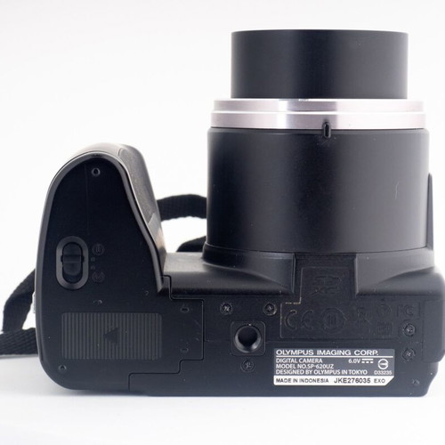 Olympus SP-620UZ Digital Bridge Camera used with slight battery door gap