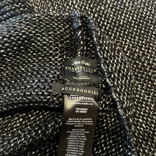 Funky Buddha neck scarf new unworn