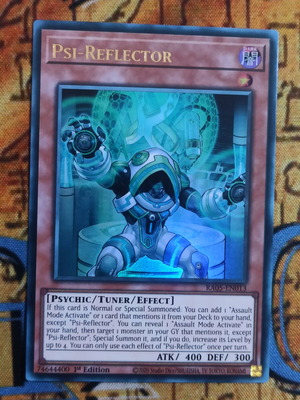 Psi-Reflector Effect Monster Yu-Gi-Oh! card like new