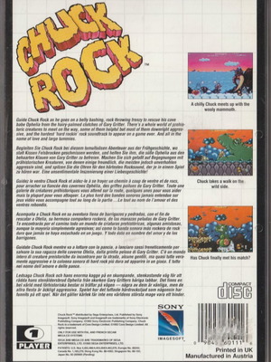 Sega Mega CD Chuck Rock μεταχειρισμένο σε άριστη κατάσταση